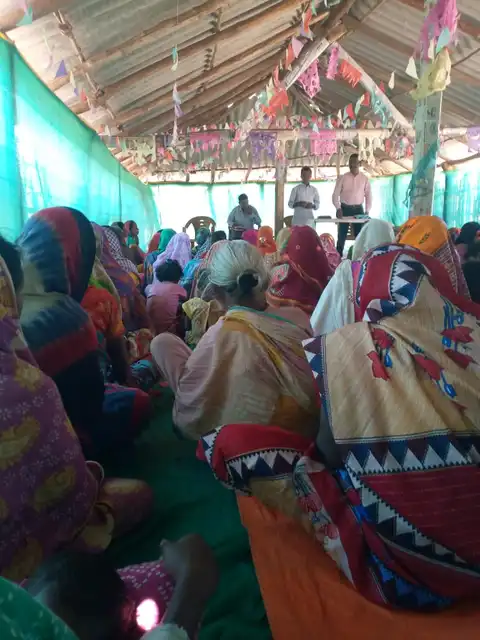 Prayer Meeting in Mankidia community